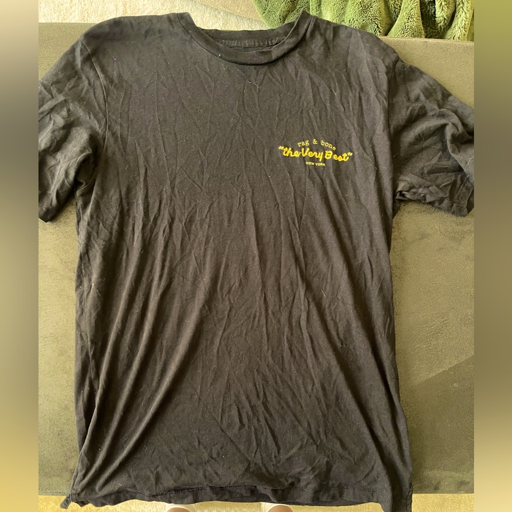 Men’s black rag & bone tee